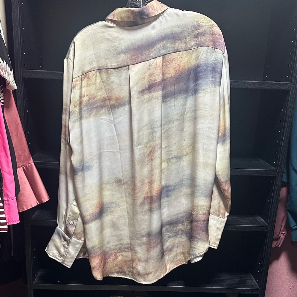 Earthy Colors Button down Shirt - image 5